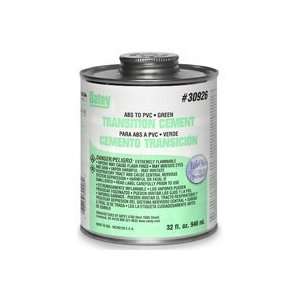  Oatey 30925 ABS to PVC Transition Cement, Green, 16 Ounce 