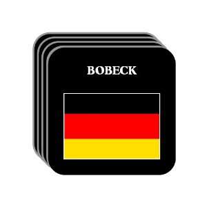  Germany   BOBECK Set of 4 Mini Mousepad Coasters 