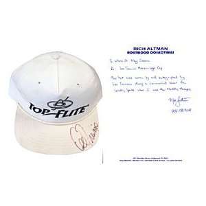  Lee Trevino Autographed / Signed TV Commircial Used Hat 