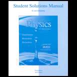 College Physics   Student Solutions Manual (ISBN10: 0073049549; ISBN13 