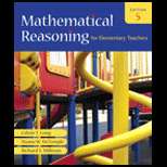 Mathematical Reasoning for Elementary Teachers 5TH Edition, Calvin T 