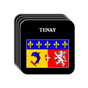  Rhone Alpes   TENAY Set of 4 Mini Mousepad Coasters 