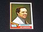 1974 75 OPC Jimmy Anderson (Coach) # 118 VERY NICE\OC