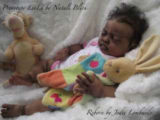 Reborn Baby Prototype LeeLu by Natali Blick AA A/A Biracial Ethnic 