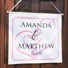 Personalized Wedding Day Reception Banner Decoration