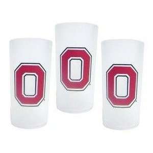  Ohio State Buckeyes NCAA Tumbler Drinkware Set (3 Pack 