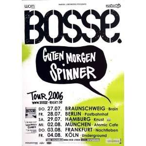  Bosse   Guten Morgen 2006   CONCERT   POSTER from GERMANY 