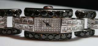 Chopard LaStrada Gold White & Black Diamonds Watch !!!  