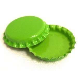  50 Lime Green ON BOTH SIDES Bottle Caps New Unused 