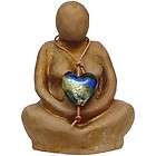   love primitive clay gypsum art sculpture $ 16 15 10 % off $ 17 95 time