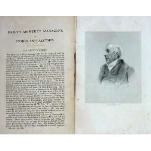   : 1861 Antique Portrait Sir Tatton Sykes Country Man: Home & Kitchen