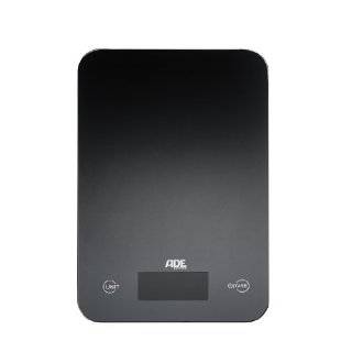 ADE Slim, Electronic Kitchen Scale, Black