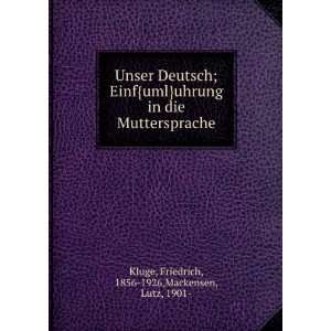    Friedrich, 1856 1926,Mackensen, Lutz, 1901  Kluge Books