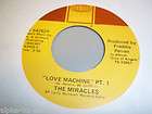 MIRACLES: LOVE MACHINE 1 2 7 45 record single 9b