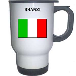  Italy (Italia)   BRANZI White Stainless Steel Mug 
