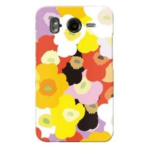   : Second Skin HTC Desire HD Print Cover (Flower/TYPE C): Electronics