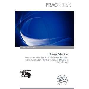  Barry Mackie (9786200828620) Harding Ozihel Books