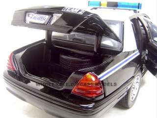 CHARLESTON POLICE CAR FORD CROWN VIC 1:18 DIECAST MODEL  
