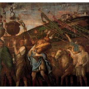  Hand Made Oil Reproduction   Andrea Mantegna   24 x 22 