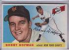 1955 TOPPS NEW YORK GIANTS BOBBY HOFFMAN  