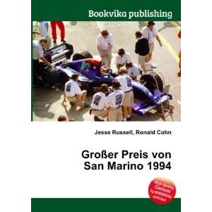   GroÃ?er Preis von San Marino 1994 Ronald Cohn Jesse Russell Books