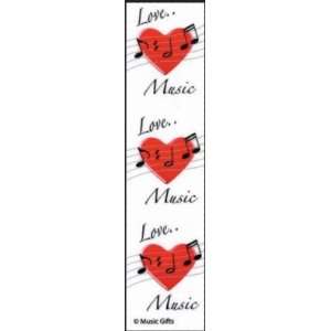  Love Music Bookmark