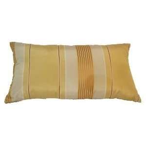 Martha Stewart Woven Stripe 14x24 Dec Pillow Maize 