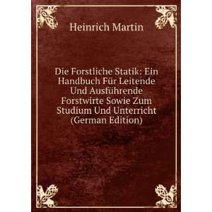   Zum Studium Und Unterricht (German Edition) Heinrich Martin Books