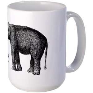Elephant / Elephants Art Large Mug by 