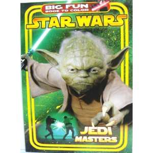  Star Wars (Jedi Masters) Coloring Book f: Toys & Games