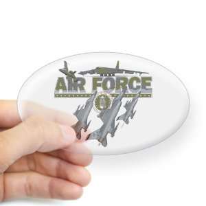   US Air Force with Planes and Fighter Jets with Emblem 