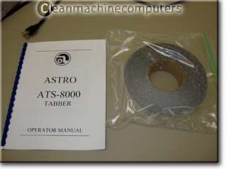 Astro 8000 Inline Tabber Wafer Sealer for 1 1/2 Inch Tabs (1.5 Tabs 