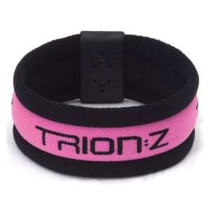 TrionZ Broadband Bracelets   Pink/Black   Small (6.3)  