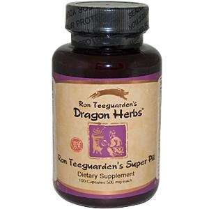  Ron Teeguardens Super Pill, 500 mg Each, 100 Capsules 