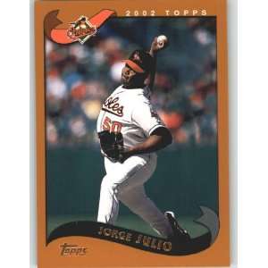  2002 Topps Traded Gold #T95 Jorge Julio   Baltimore 