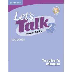  Lets Talk Teachers Manual 3 with Audio CD (Lets Talk 