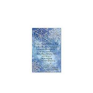  Snow and Ice Wedding Invitations