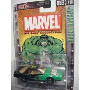  Marvel Diecast Bruce Banner  The Incredible Hulk Pontiac 