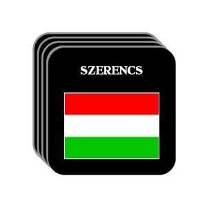 Hungary   SZERENCS Set of 4 Mini Mousepad Coasters