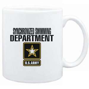  Mug White  Synchronized Swimming DEPARTMENT / U.S. ARMY 
