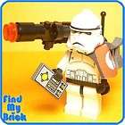 SW600 Lego Star Wars Clone Trooper & ShoulderCannon NEW