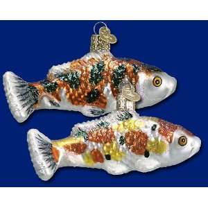  Mercks Old World Christmas koi fish ornament 4 1/4 Home 