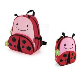  Skip Hop Ladybug Backpack WITH Lunchie: Baby