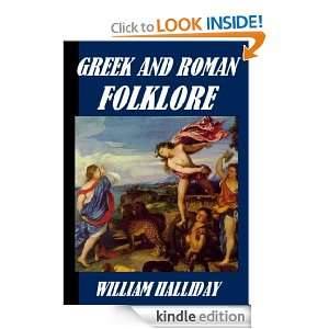 Greek and Roman Folklore William Reginald Halliday  