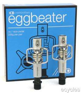 Crank Brothers Egg Beater 1 Egg Beater Pedals Stainless Steel Silver 