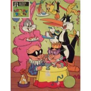  Looney Tunes Buggs Bunny, Tweety 63 Piece Puzzle (1990 