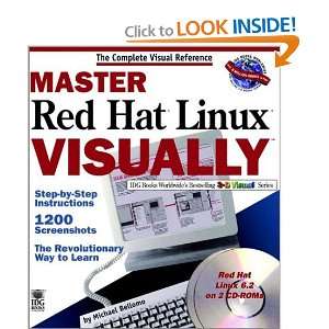 Master Red Hat Linux VISUALLY [Paperback] Michael Bellomo Books