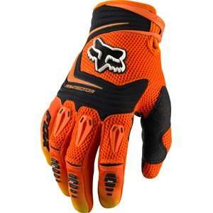  Fox Racing Pawtector Gloves Orange: Automotive