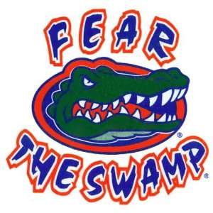   Florida Gators 9.5x10 Fear The Swamp Window Cling: Sports & Outdoors