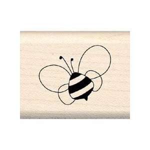  BUMBLING BEE Mounted Rubber Stamp InkaDinkaDo: Arts 